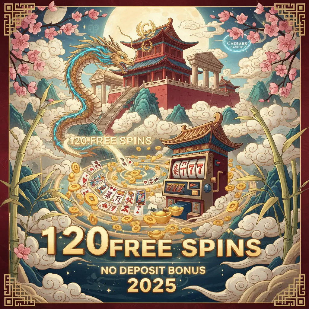 120 free spins for real money 2025 No Deposit Bonus - Caesars